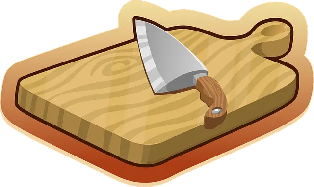 Từ vựng Cutting board: /ˈkʌtɪŋ bɔːd/