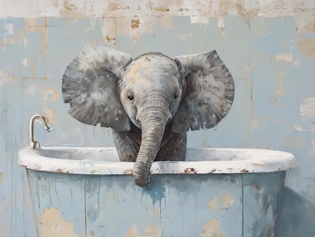 Từ vựng Elephant: [n] Con Voi