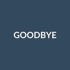 Từ vựng Goodbye: [excl] Tạm biệt