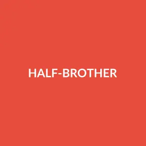 Từ vựng Half-brother: [n] Anh/em cùng cha khác mẹ/mẹ khác cha