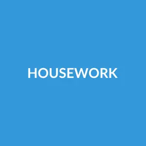 Từ vựng Housework: [n] Việc nhà