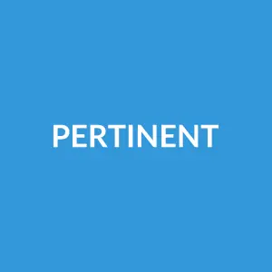 Từ vựng pertinent: [adj] Phù hợp, thích đáng