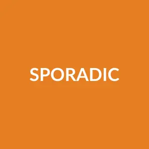 Từ vựng sporadic: [Adj] lẻ tẻ, không thường xuyên
