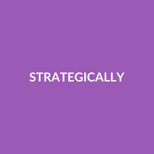 Từ vựng strategically: [adverb] một cách chiến lược