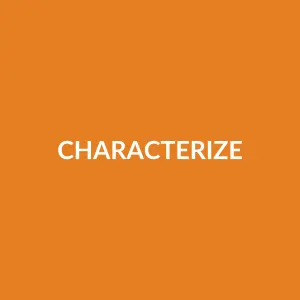 Từ vựng characterize: [động từ] Đặc trưng, mô tả đặc điểm