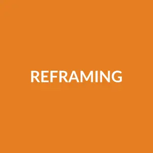 Từ vựng reframing: [verb, noun] định hình lại, nhìn nhận lại